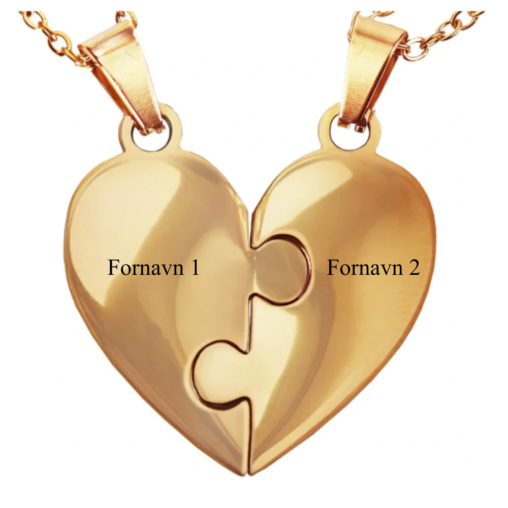 Hjerteformet puslespilskæde My Lovin'®