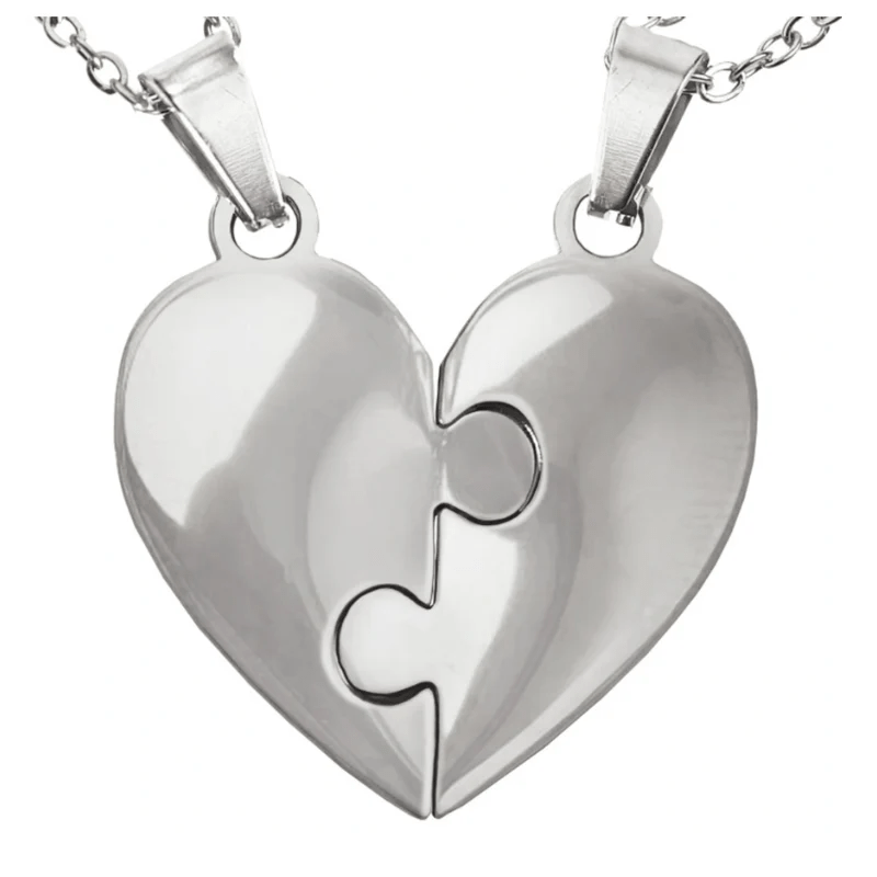 Lien Éternel™ - Collier puzzle famille personnalisé - Cotty Milano